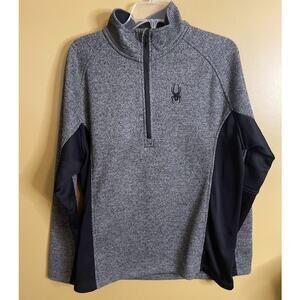 Spyder Men's Outbound Half‎ Zip Fleece Pullover Size Large